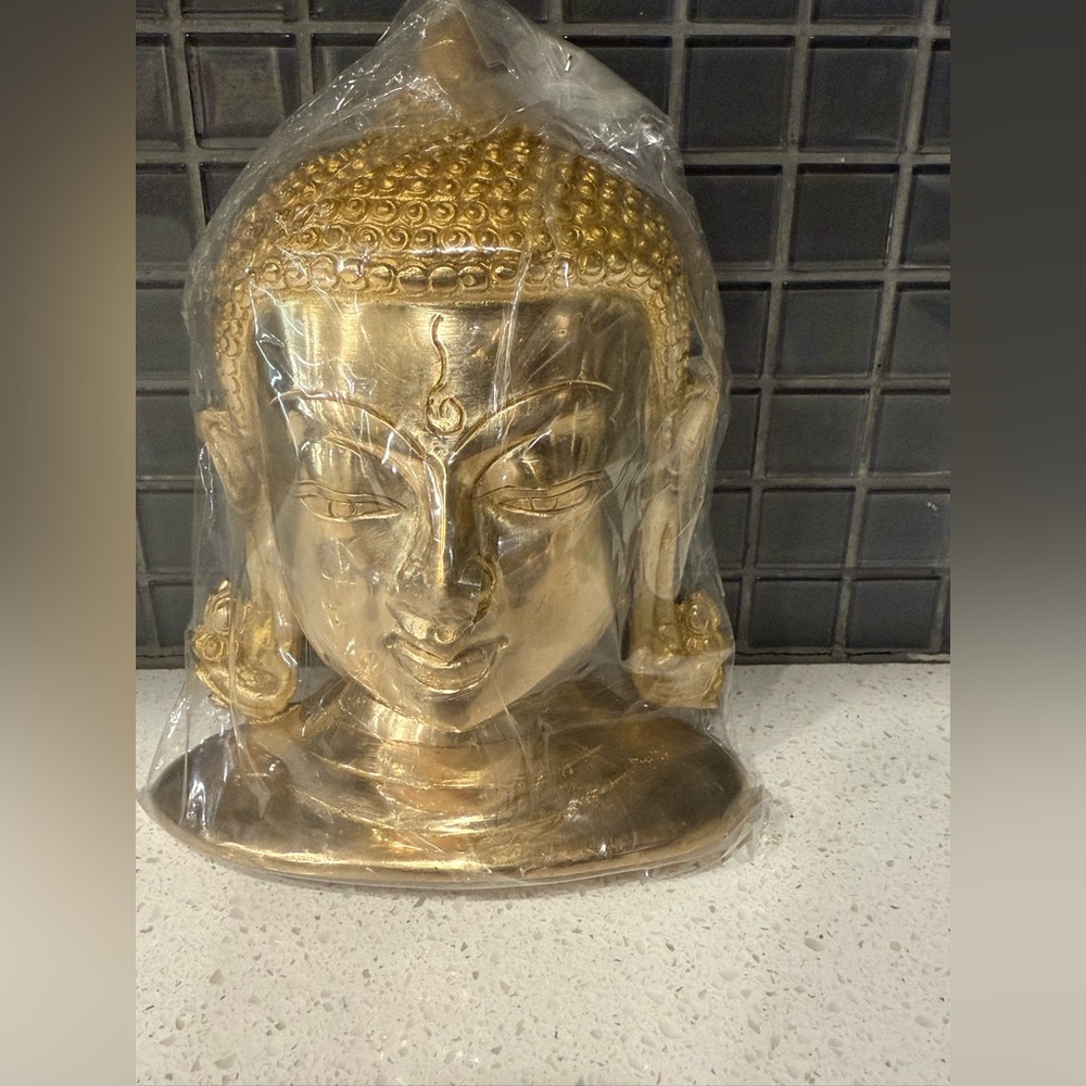 New brass varalakshmi face Buddha head